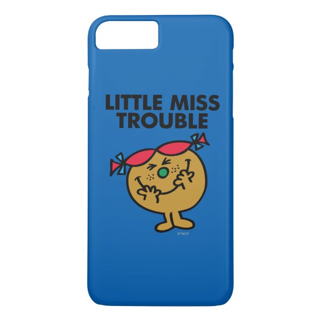 Little Miss Trouble | Laughing Case-Mate iPhone Case (Back)