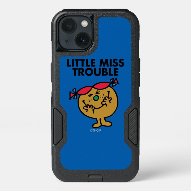 Little Miss Trouble | Laughing Otterbox iPhone Case (Back)