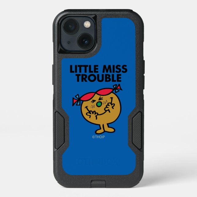 Little Miss Trouble | Laughing Otterbox iPhone Case (Back)