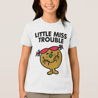 Little Miss Trouble | Laughing Tri-Blend Shirt