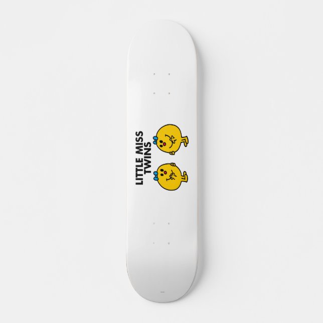 Little Miss Twins | Two Much Fun Skateboard (Front)