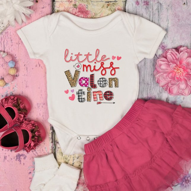 Little Miss Valentine Baby Bodysuit (Creator Uploaded)