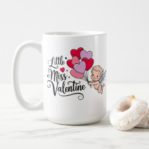 Little Miss Valentine Mug gift, Valentine day Gift