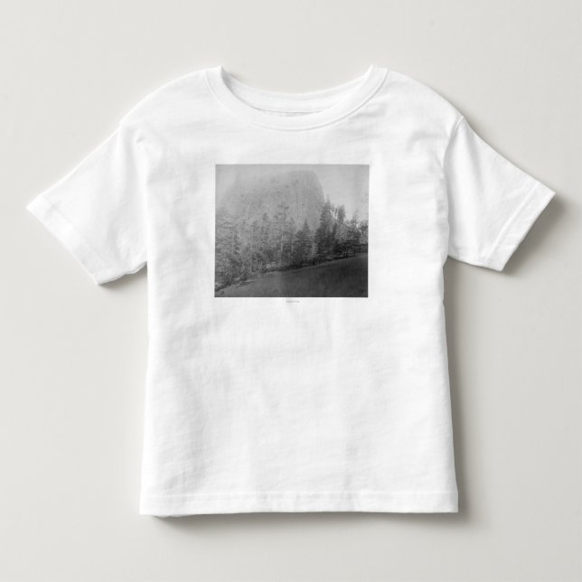 Little Missouri Butte Beyod Field and Trees Toddler T-shirt (Front)