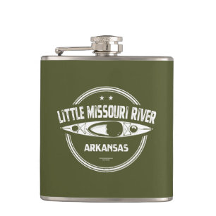 Little Missouri River Arkansas Kayaking Flask