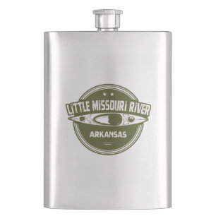 Little Missouri River Arkansas Kayaking Flask