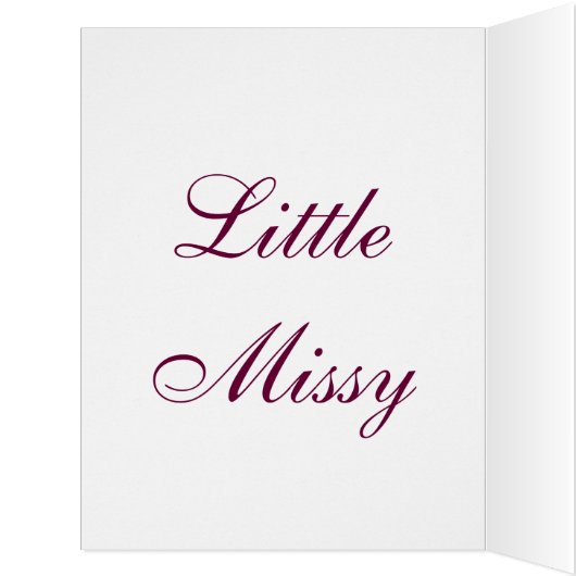 Little  Missy (Inside (Left))