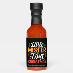 Little Mister First Christmas - Funny Christmas Hot Sauces