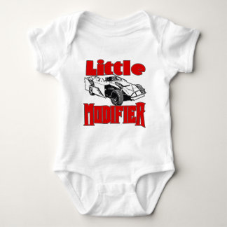Little Modifier - Dirt Modified Racing Baby Bodysuit