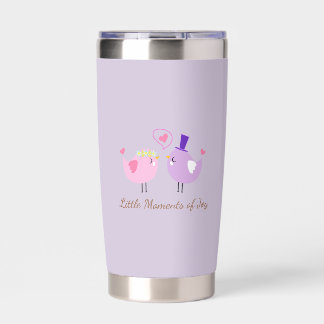 Little Moments of Joy Insulated Water Bottle Insulated Tumbler