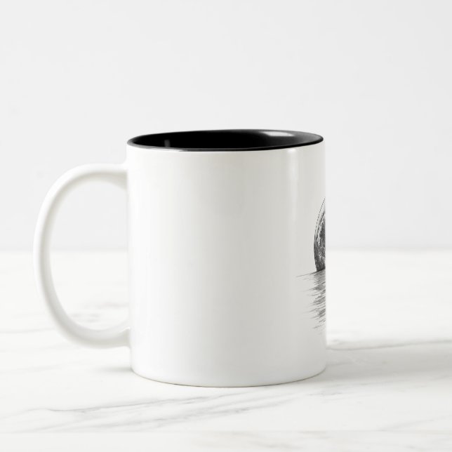 Little Moments of Wonder, Now Wearable Two-Tone Coffee Mug (Left)