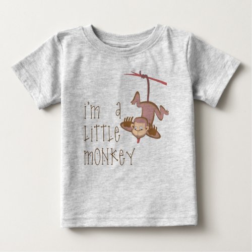 Little Monkey Baby T_Shirt