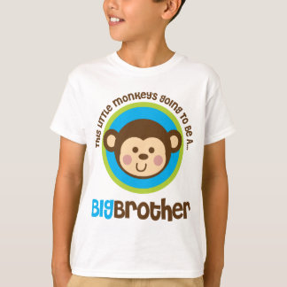 Little Monkey Going To Be A Big Brother T-Shirt