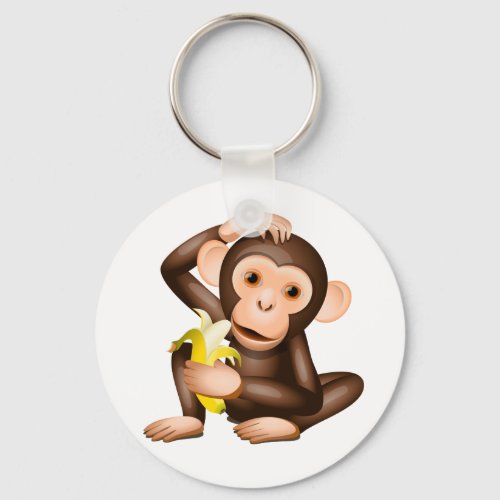 Little monkey keychain