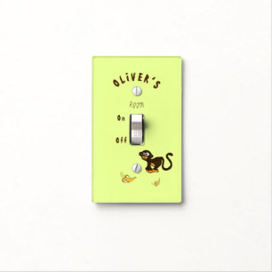 Little monkey light switch cover