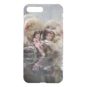 Little Monkeys   Hot Springs, Japan iPhone 8 Plus/7 Plus Case