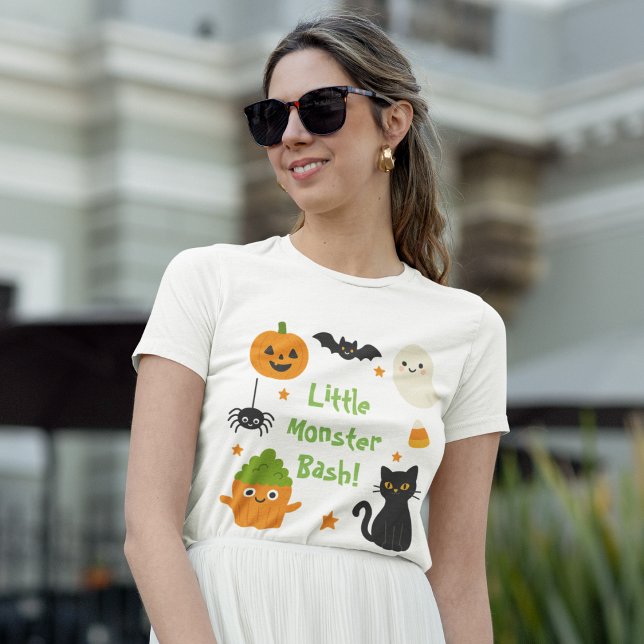 Little Monster Bash Halloween – Cute Spooky -  T-Shirt (Creator Uploaded)