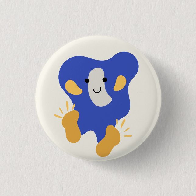 little monster---Big feet button (Front)