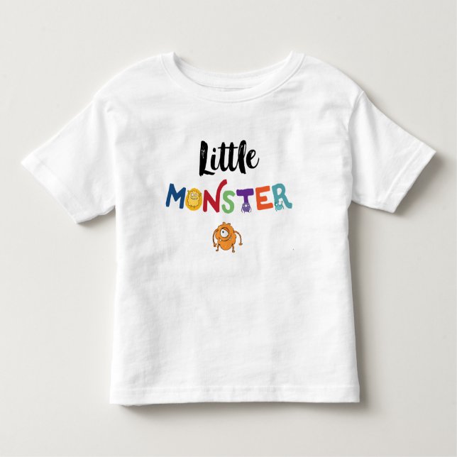 Little Monster Birthday Shirt (Front)