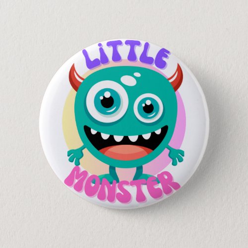 Little Monster Button