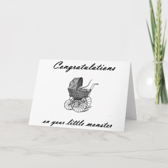 Little Monster Card (Front)