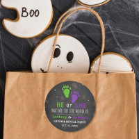 Little Monster Halloween Gender Reveal Party