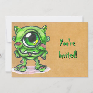 Little Monster Invitation