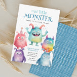 Little Monster Kids Birthday Party Invitation<br><div class="desc">Little Monster Kids Birthday Party Invitation. Click the personalize button to customize this design.</div>