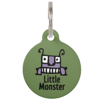 Little Monster Pet ID Tag
