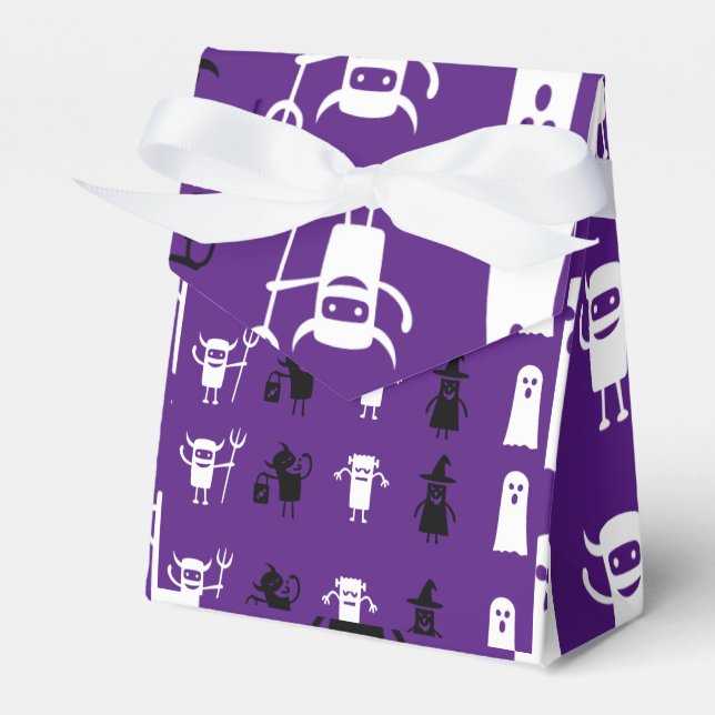 Little Monsters Favor Boxes (Front Side)