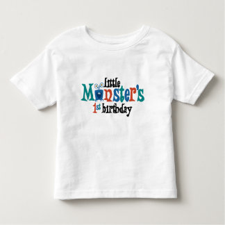 Little monster's first birthday! toddler t-shirt