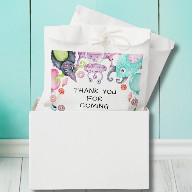 Little Monsters Kids Birthday Party Favor Bags (Creator Uploaded)