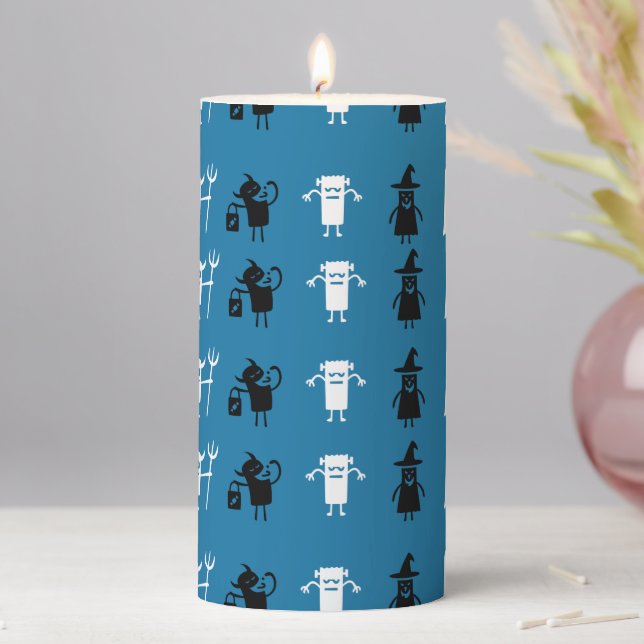 Little Monsters  Pillar Candle (In Situ)