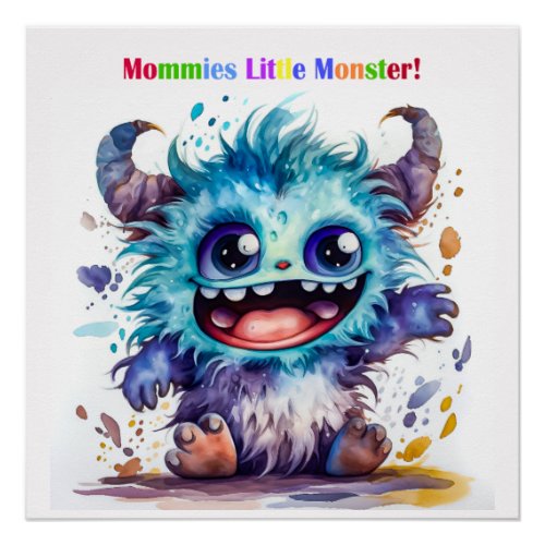 Little Monsters Series Poster