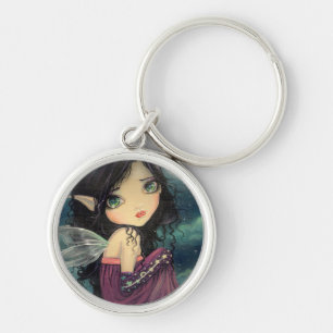 Little Moon Big-Eye Fairy Fantasy Art Keychain