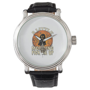 Little Morning Pick Me Up Halloween Ghost Skull Mu Watch