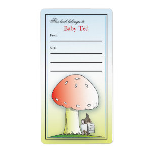 Little Mouse Bookplate