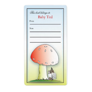 Little Mouse Bookplate