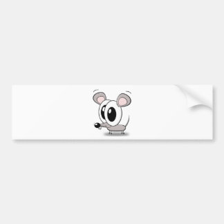 little mouse bumper sticker