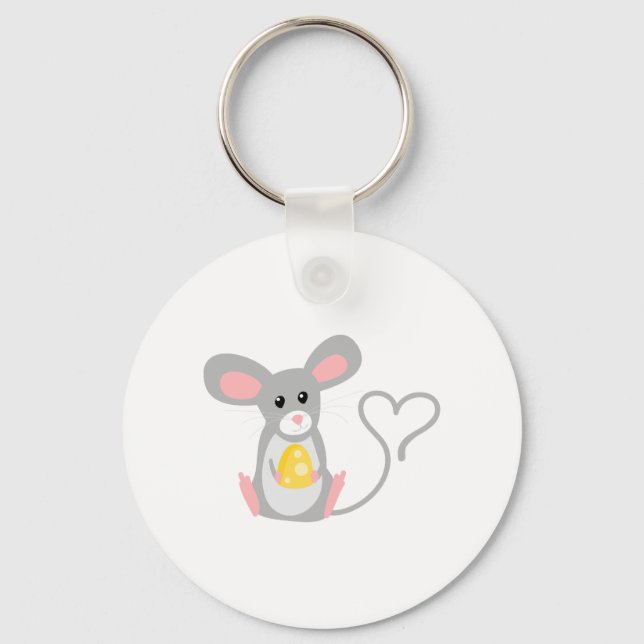Little Mouse Keychain (Front)