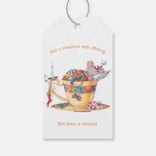 Little Mouse Night Before Christmas Gift Tags