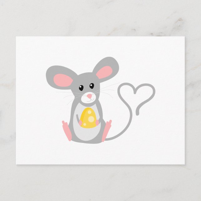 Little Mouse Postcard (Front)