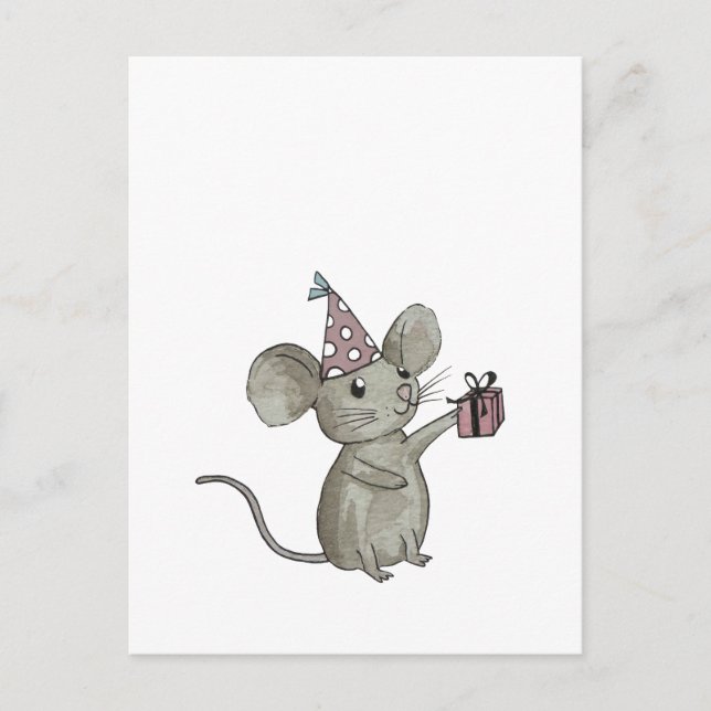 little mouse postcard (Front)