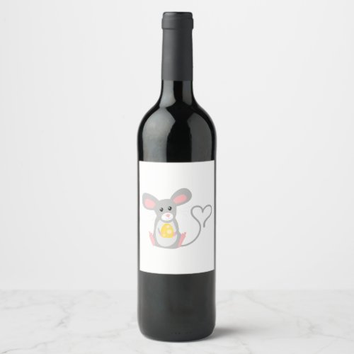 Little Mouse Wine Label