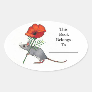 Little Mouse With Big Flower: Book Plate