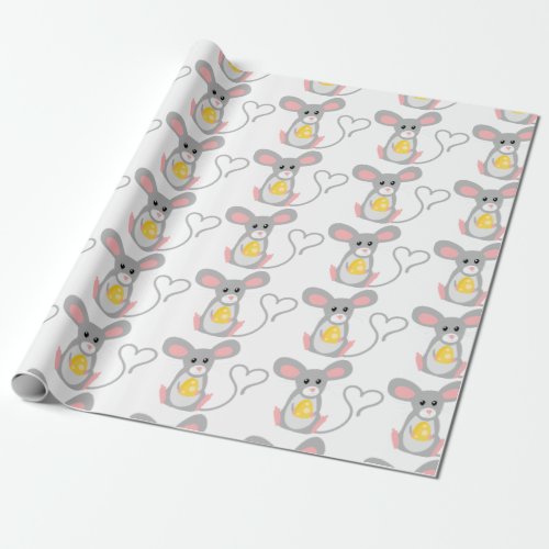 Little Mouse Wrapping Paper