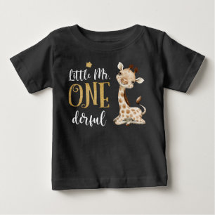 Little Mr. One Derful 1st Birthday Baby T-Shirt
