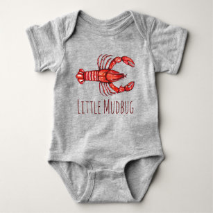 crawfish baby outfit