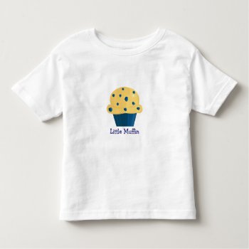 Little Muffin Blueberry Muffin T-shirt by totallypainted at Zazzle