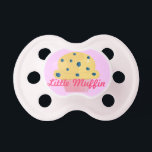 Little Muffin Pacifier<br><div class="desc">Cute and Girly Muffin Design Pacifier</div>